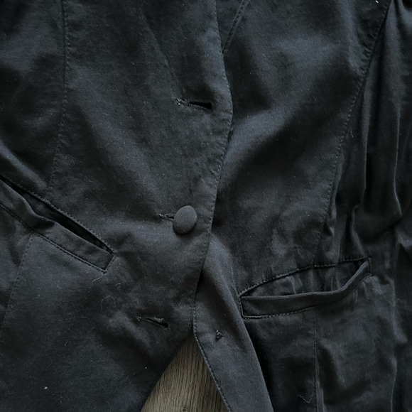 Y2K Guess Black Vest with Beading - Picture 5 of 7